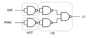 How to design a circuit from NAND-gates only,using a truth-table ...